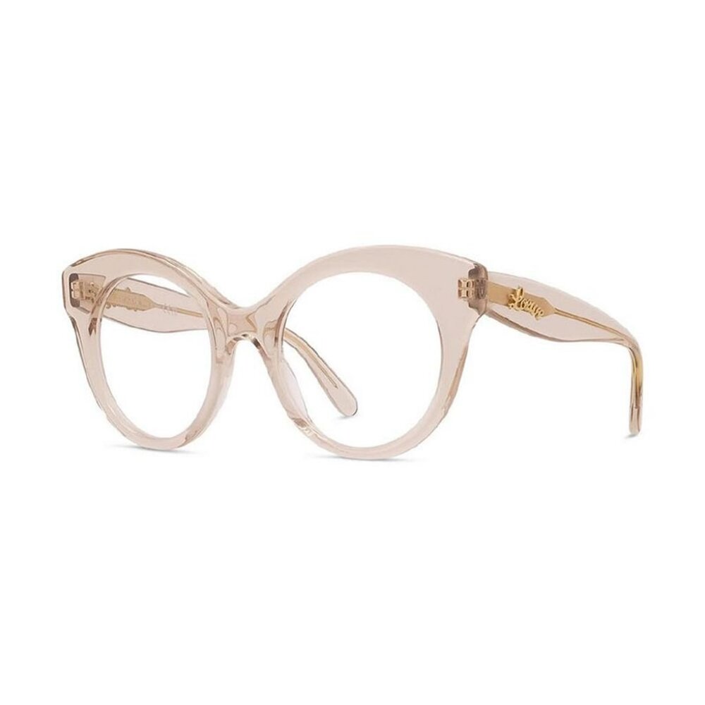 NWT LOEWE EYEGLASSES PINK ROUND WOMEN EYEWEAR LOEWE